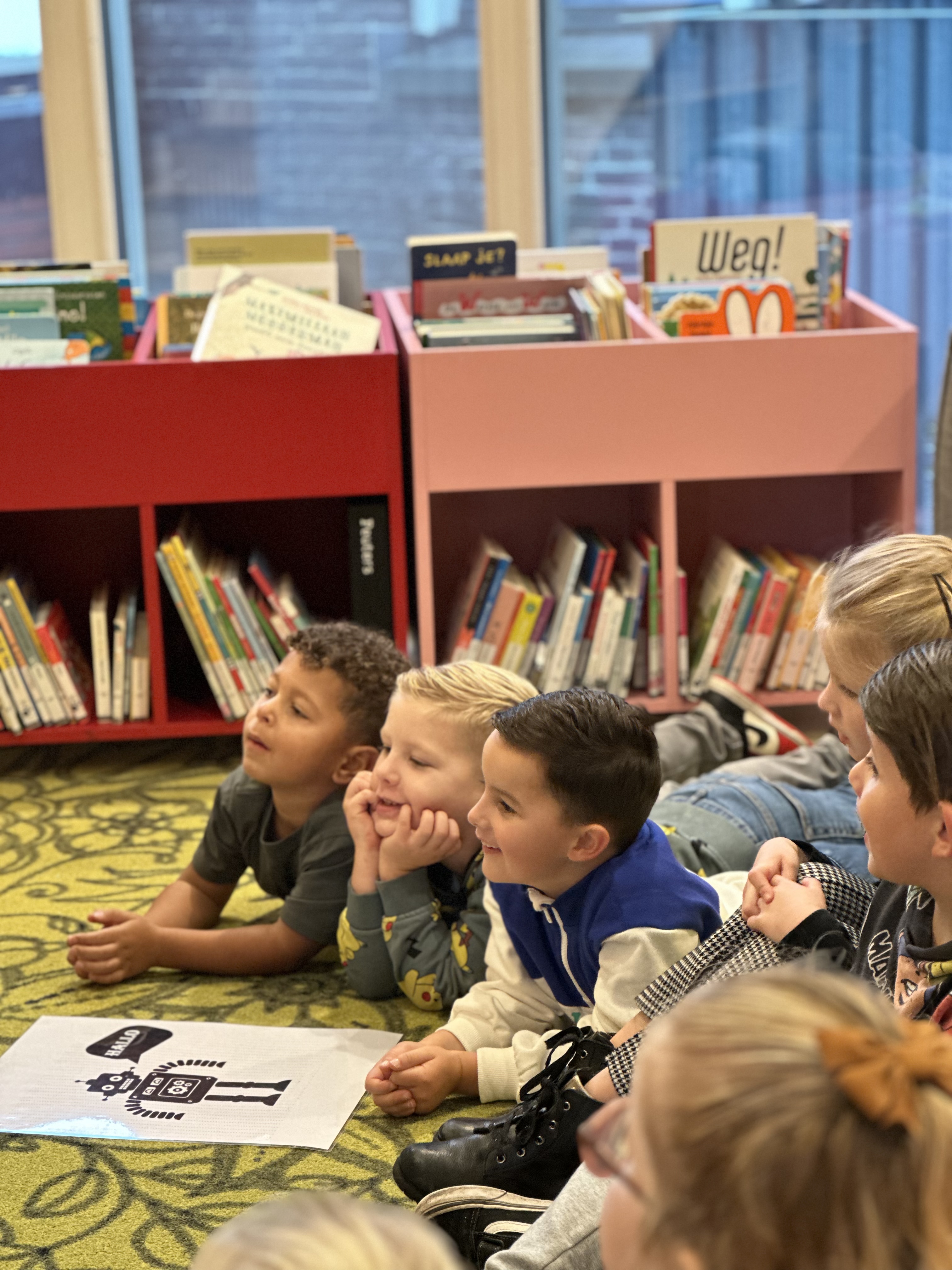 Bibliotheek en lampionnen maken