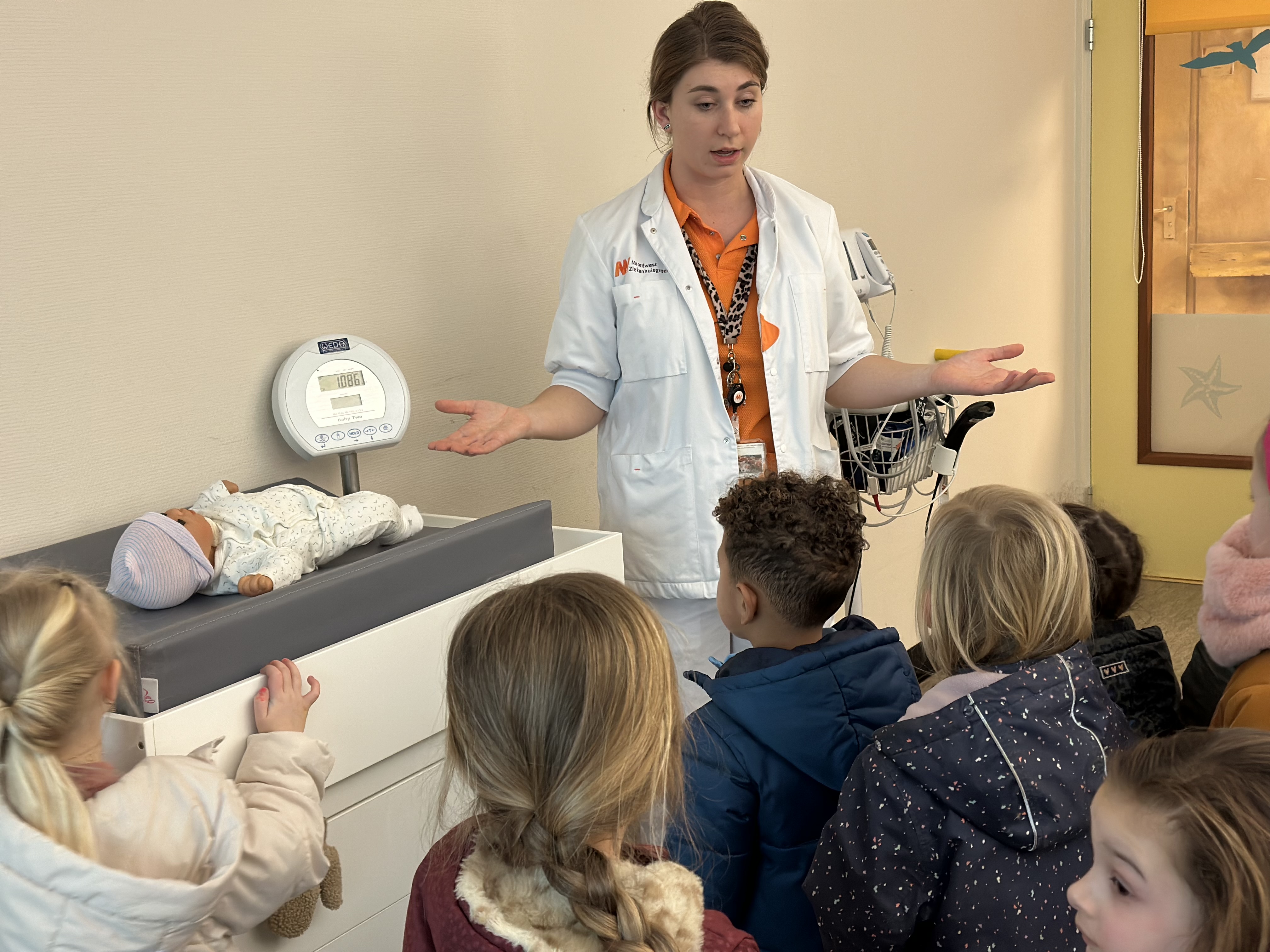 Bezoek aan het ziekenhuis