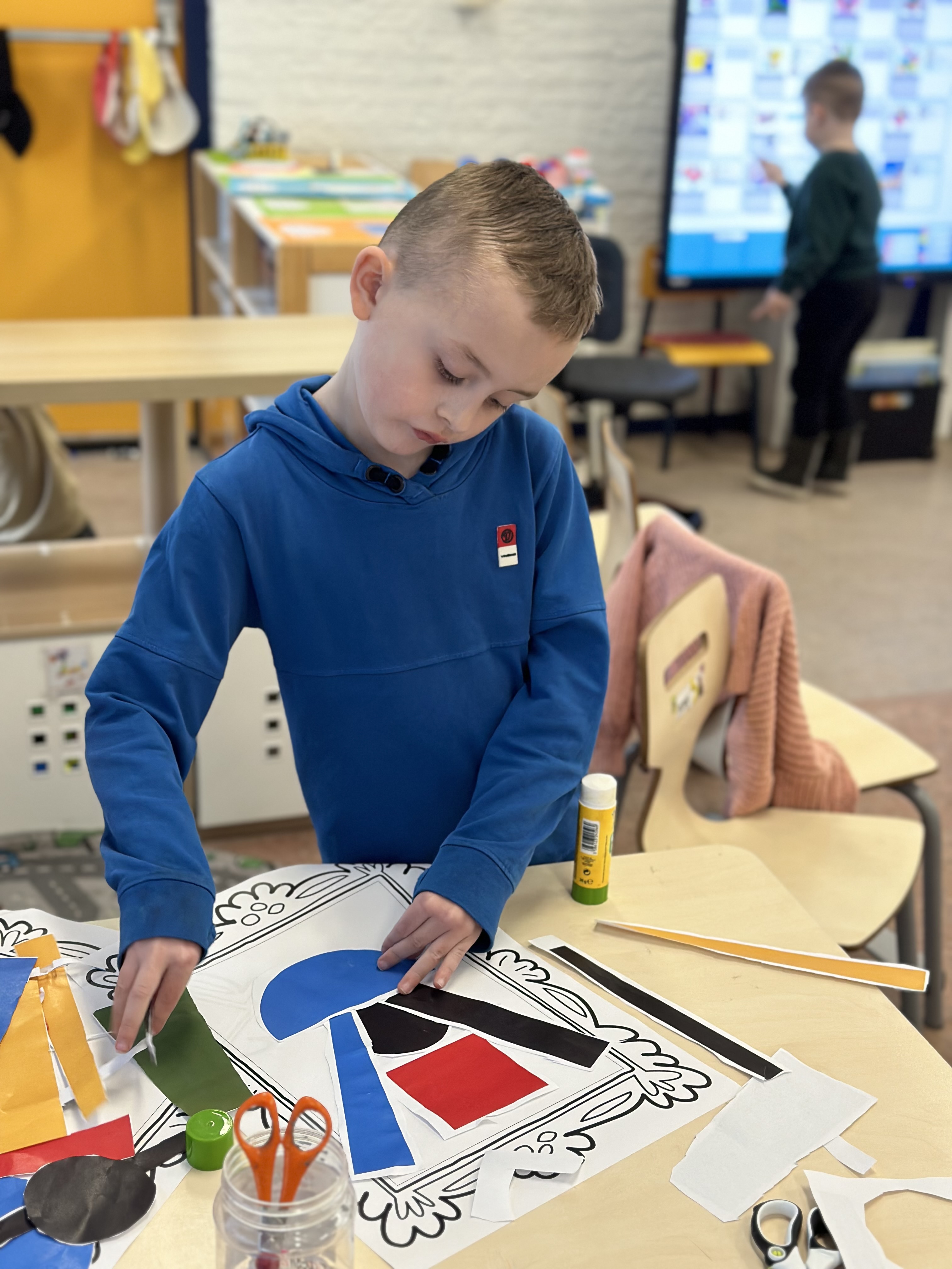 Kunst met vormen 🔺◾️