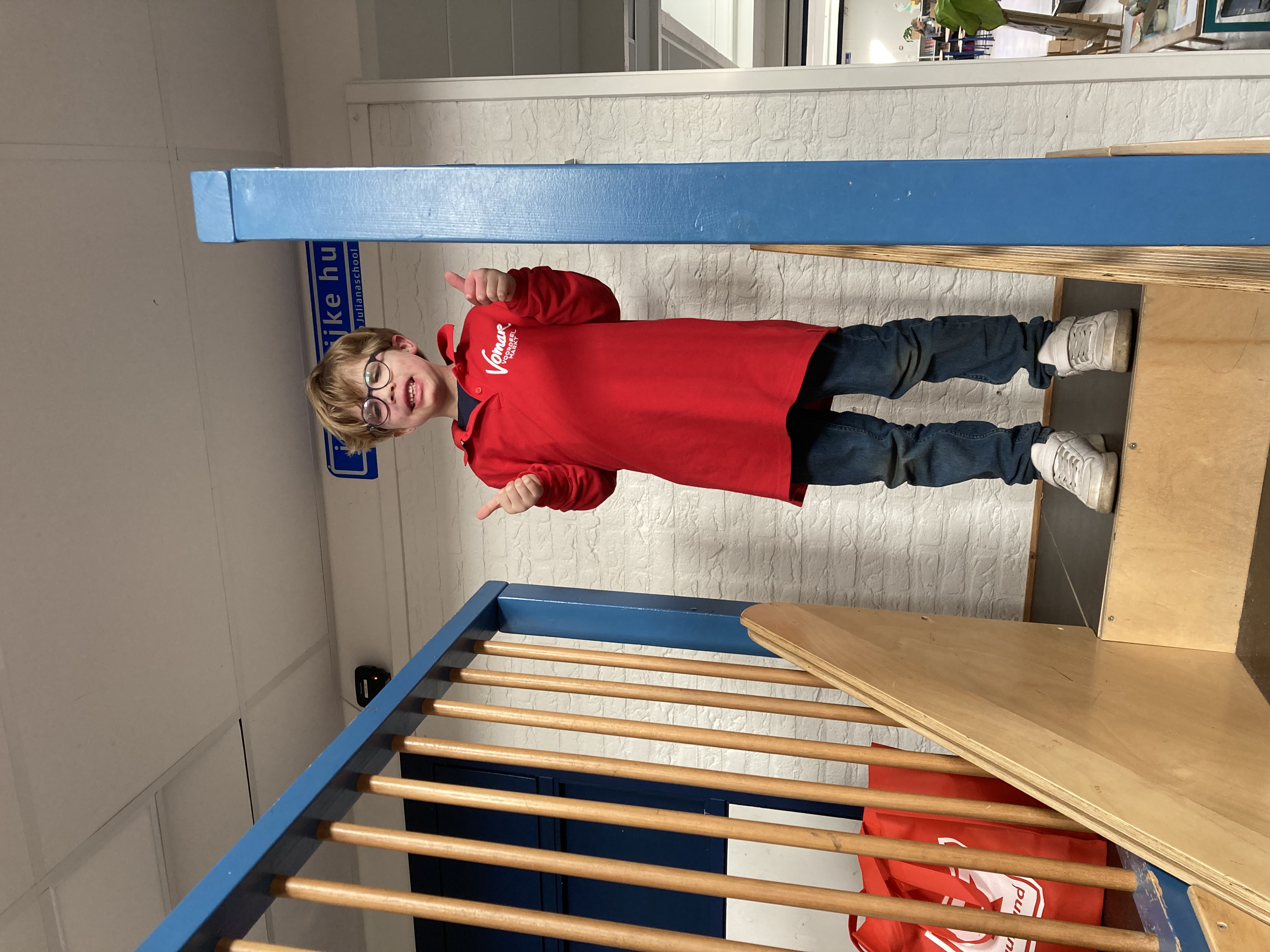 Volop spel in de supermarkt 